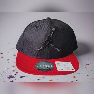 Air Jordan Elephant Print Hat Youth 8-20 Snapback New WT